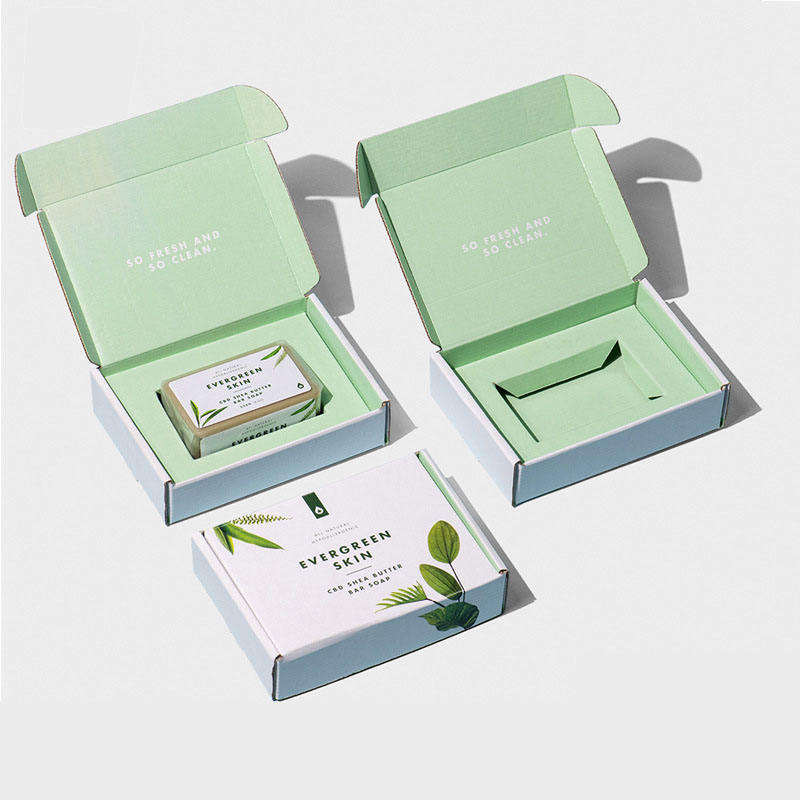 Colorful Paper Foldable Subscription Box Mailers Makeup 6x4x3 Shipping Boxes