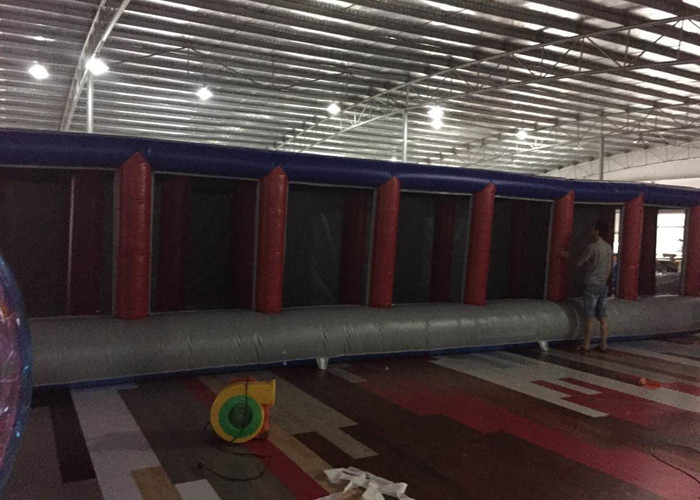 0.55 mm PVC tarpaulin inflatable jumping maze,outdoor playground amusement park