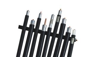 Wholesale 50 Ohm Coaxial Cable Low Loss 200 with PVC Jacket , Tinned Copper Braided for GPS from china suppliers
