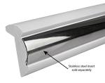Mass Production Flexible Boat Dock Rail Stainless Steel Rubbing Strakes with