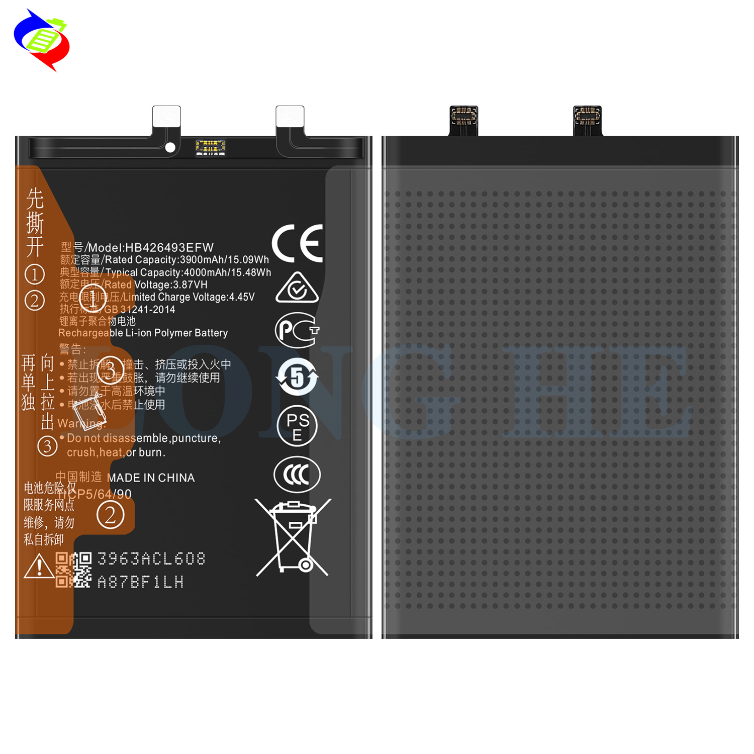 RECHARGABLE HB426493EFW Battery for HUAWEI Honor 50 SE/Nova 9 SE Powerful Performance