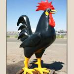 Garden Custom Fiberglass Products Outdoor Life Size Animal Sculptures