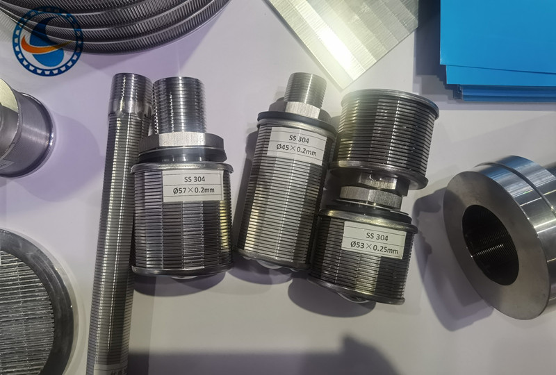 Ss 304 Screen Filter Wedge Wire Nozzle 53mm Od