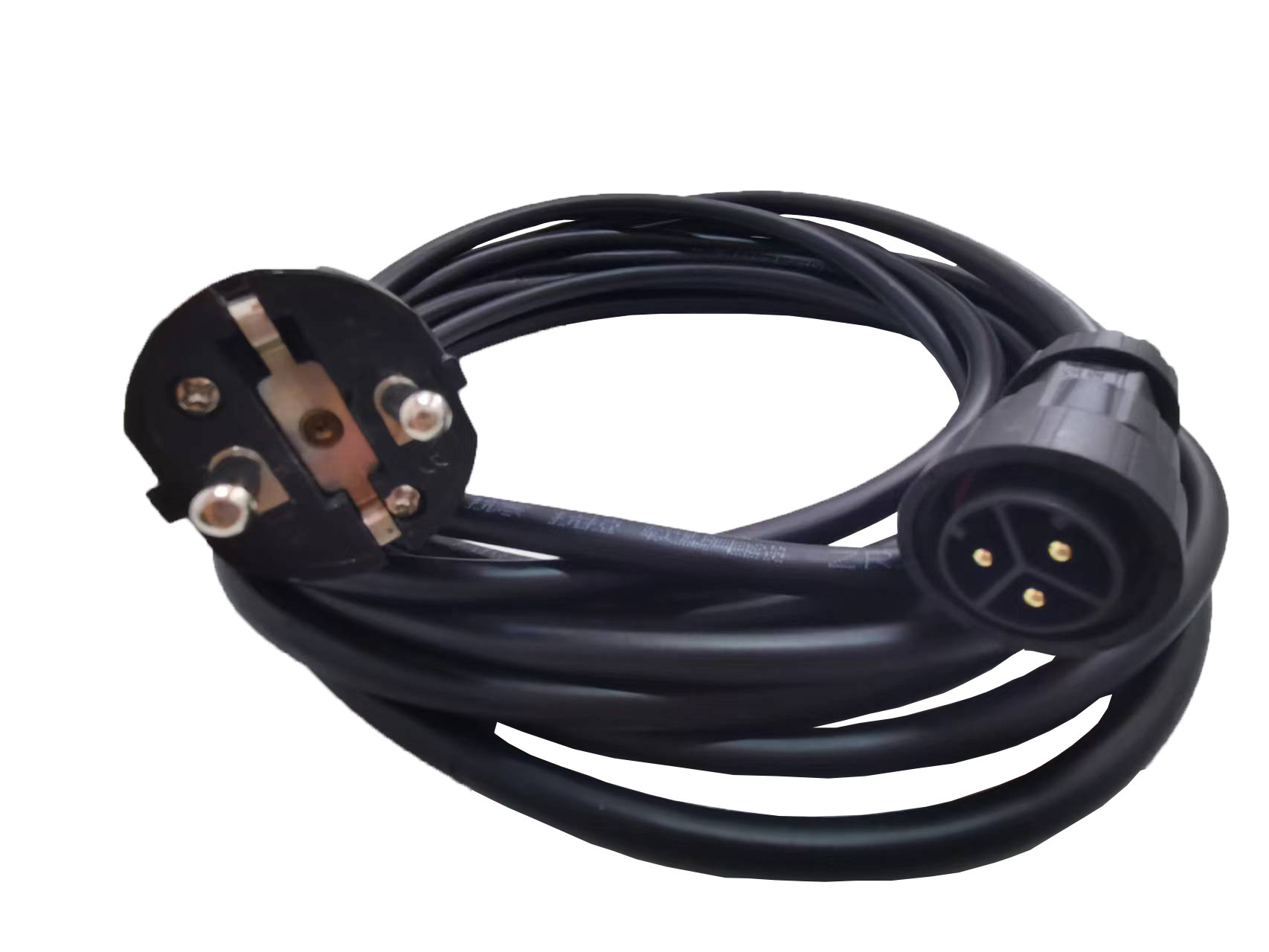 Copper Black 10m Solar Ac Cable Connect Micro Inverter Conductivity