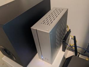 Wholesale SKTC 4mm Aluminium 200*85*200mm Mini Computer Cabinet from china suppliers