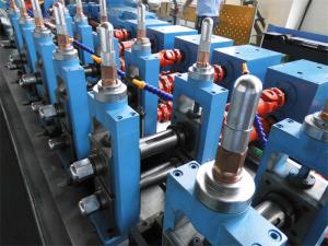 Wholesale Galvalized Steel ERW Pipe Making Machine Black Steel ERW Welded Pipe Mill Line HG 50 from china suppliers