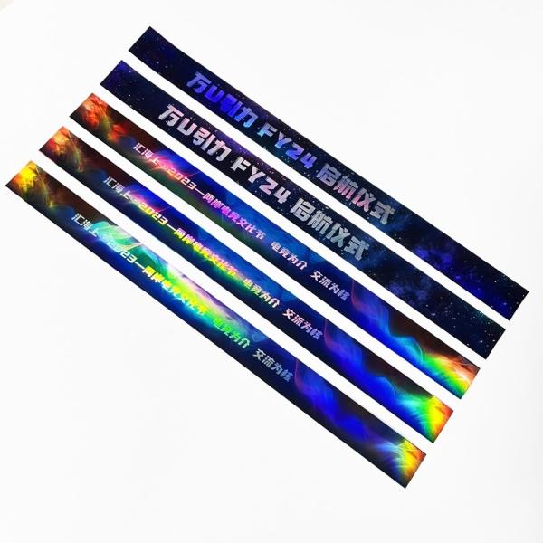 Factory Paper Bracelets Event Custom Concert Music Festival Neon Rainbow Shiny