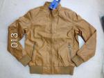 13 Men's pu fashion jacket coat stock