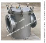 Right Angle Stainless Steel Sea Water Filter For Marine Seawater Cooling System