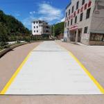 IP68 Exported 3*12 Meters Steel Deck Truck Weight Scale 80T