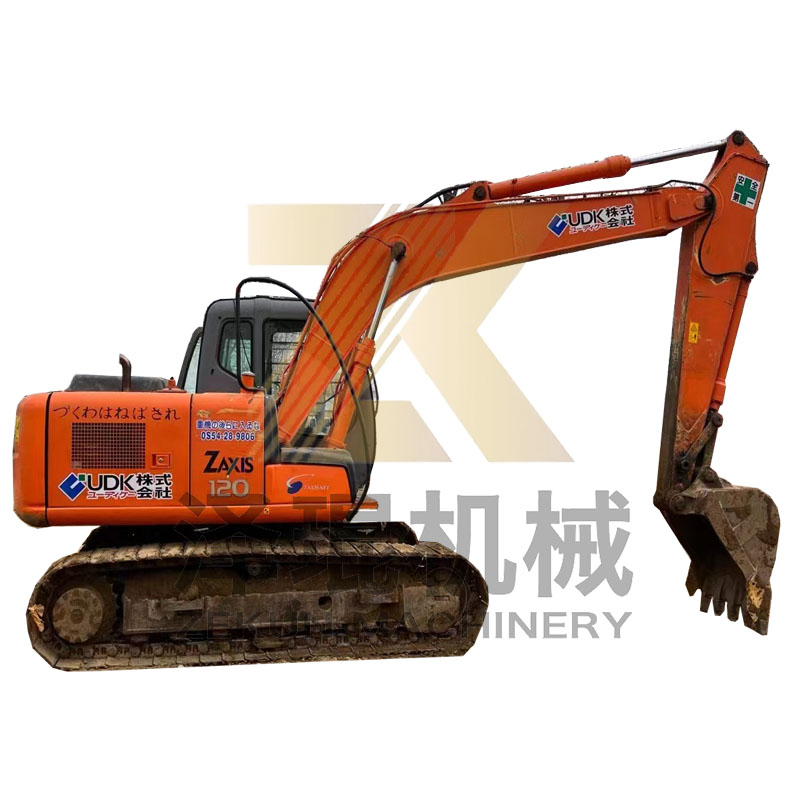 4001-6000 Working Hours Hitachi ZX120-6 Second Hand Mini Excavator with ISUZU Engine