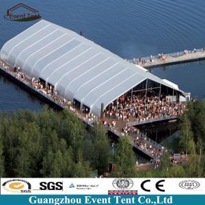 Wholesale Professional Hot Dip Galvanized Steel Tfs Curve Tent , 20x50m Arch Event Tent from china suppliers