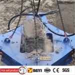 BEIYI brand CE approved backhoe Professional hydraulic concrete square pile