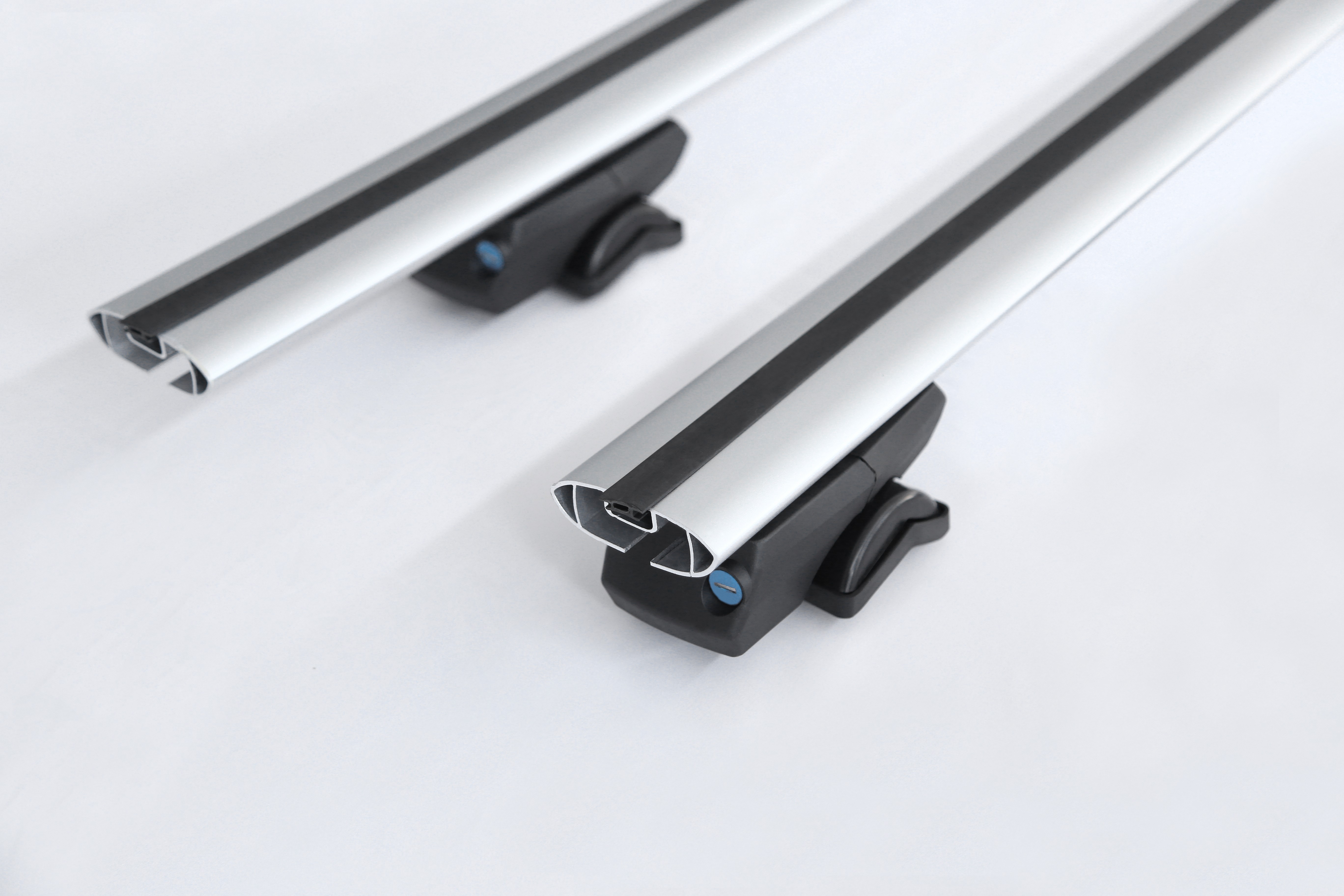 Shark Style Cross Bar Aluminum Roof Rack Bars SUV Luggage Rack
