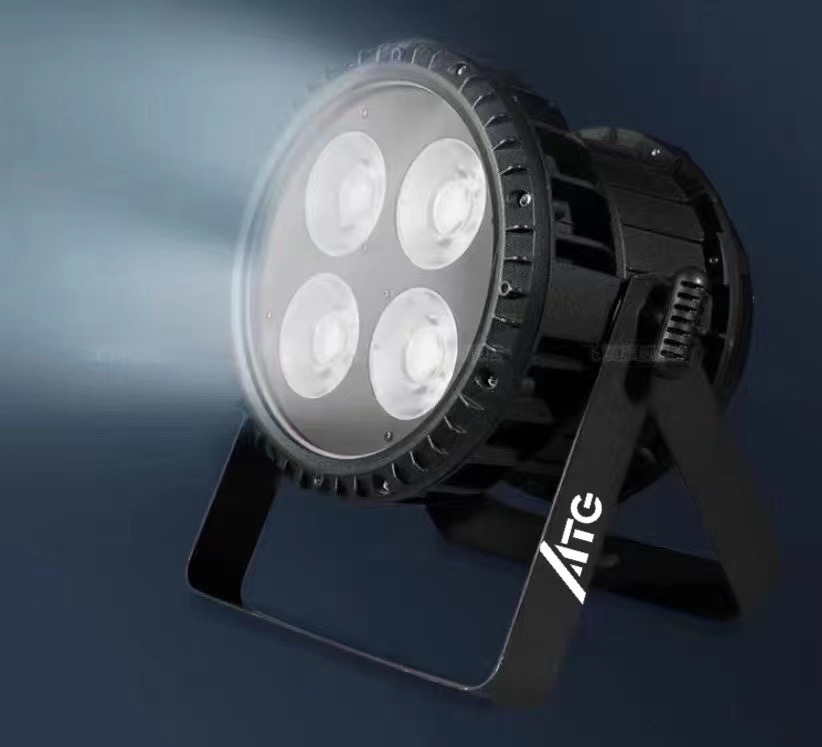 ATG High Power Rgbaw LED PAR Can Light Waterproof 4*25W 2in1 For Stage DJ