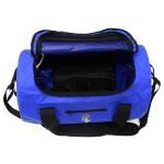 Blue 30 Liter Waterproof Duffel Bag Durable For Travel Front Pocket Design
