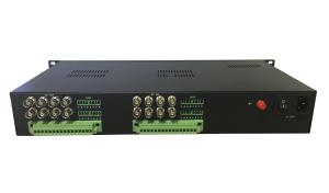 Wholesale 16-ch 3G-SDI Fiber Optic Extende over single core optical cable by CWDM for NEP Group from china suppliers