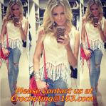 lace crop top, deep v neck halter top/spaghetti strap tank tops/lace colete