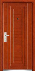 Wholesale steel wood security armored door from china suppliers