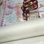 PET DTF Transfer Film 60cm X 100m Color Fastness Bright Colorful