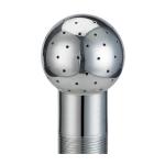 Durable Sanitary SS Rotating Cip Spray Ball Male / Female Thread Fixed