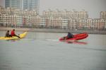 Large Water Rescue 8 Person Flying Inflatable Banana Boat For Adults / Kids