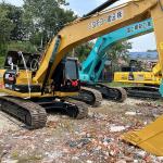Used Caterpillar 320D2L Crawler Excavator 1m³ Bucket Capacity 20 Ton Weight Good