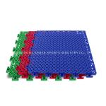 Non Toxic Sport Court Interlocking Tiles , Outdoor PP Interlocking Flooring