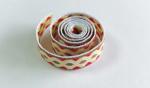 4" Bright Color Embroidered Vintage Jacquard Ribbon Trim