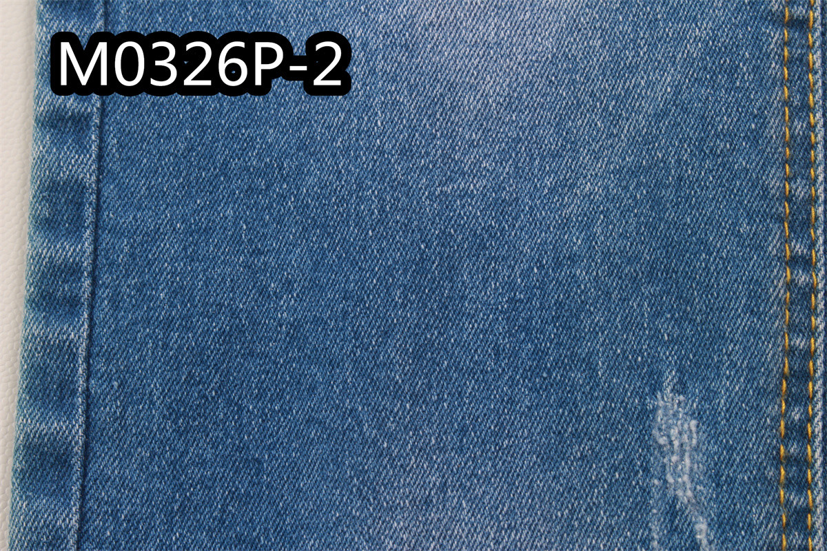 10oz Indigo Denim Fabric For Women Man Raw Soft 98% Cotton 2% Spandex