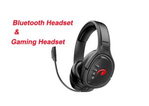 Wholesale Ps4 Bluetooth Headset , 5.0 Bluetooth Red Lightweight Gaming Headset from china suppliers