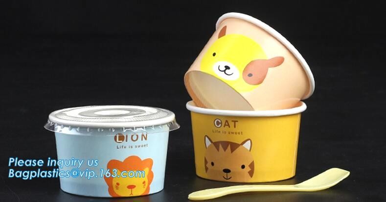 summer icecream shop paper ice cream cup/container,7 oz ICEcream paper cup made in china,Biodegradable Cups Icecream Pap
