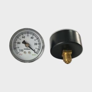 Wholesale Plastic Case Vacuum Pressure Gauge Center Back Mount 50mm from china suppliers