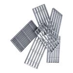 ASTM A36 Galvanized Steel Grating 25x4.5 Anti Slip Grating 20mm Bearing Bar