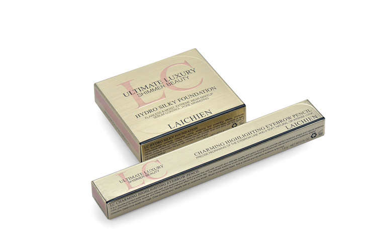 375gsm Cosmetic Packaging Boxes Top Tuck Paper Skincare Box Printing