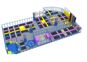 Wholesale Commercial Jump Trampoline Park high jumping performance soft padded with foam pit from china suppliers