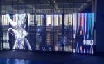 P3.9 1920Hz 3840Hz Transparent LED Display Screen For Shopping Mall