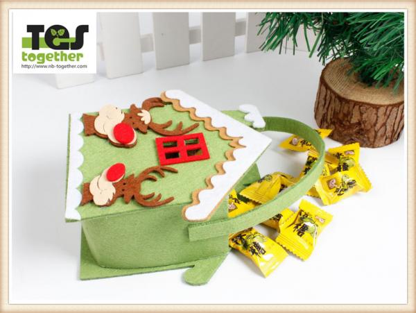 Quality Christmas Candy handbag/ Felt bag /Nonwovens/Festival /gift/child for sale