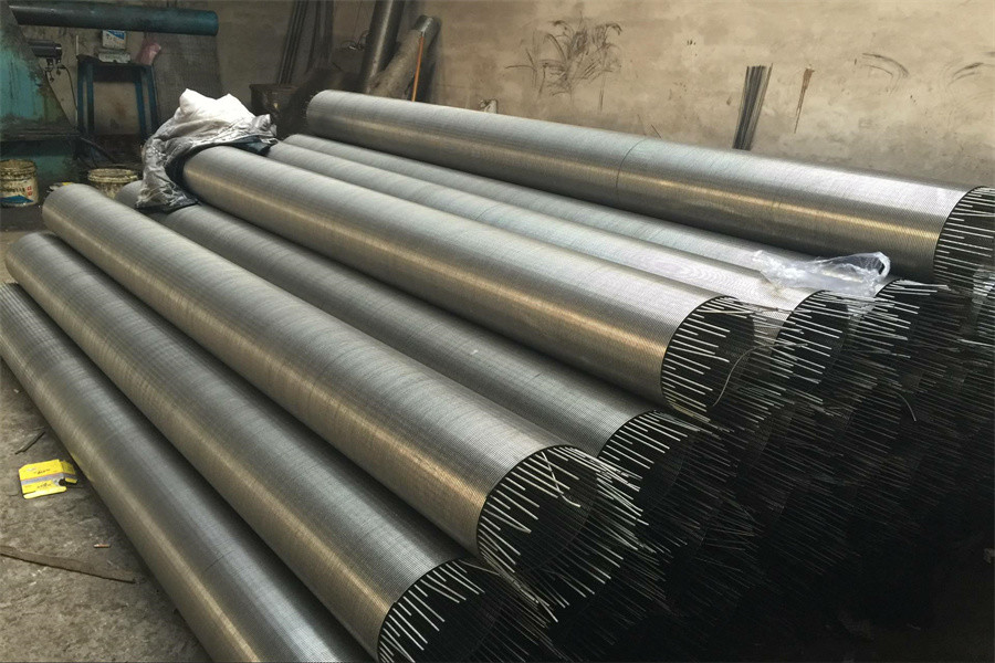 Non Clogging Continuous Slot Screen SS201 Deep Well Sand Control Screens