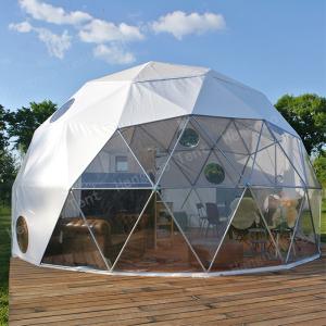 Wholesale 6m Outdoor Bubble Tent Glamping Prefabricated Geodesic Dome House from china suppliers