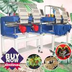Much cheaper than zsk/tajima embroidery machine price HO1502H 400*450mm cap t