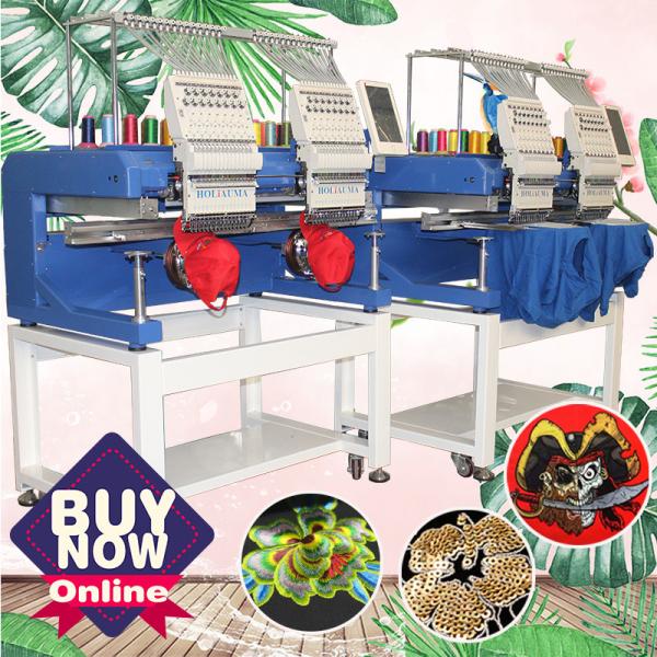 Much cheaper than zsk/tajima embroidery machine price HO1502H 400*450mm cap t