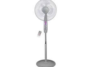Wholesale Adjustable Height Electric Floor Standing Fan 16&quot; 45W 180 Degree Oscillation 220V AC from china suppliers