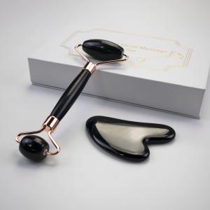 Wholesale Black Obsidian Jade Roller For Lymphatic Drainage from china suppliers