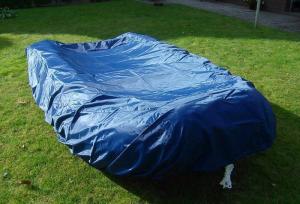 Wholesale Anti - UV 1000D Custom Boat Covers , Colorful Reliable Pontoon Boat Covers from china suppliers