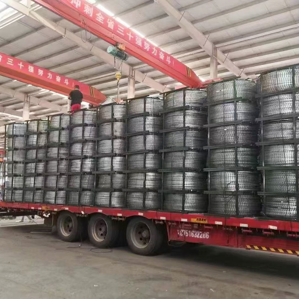 Iron Wire Material Anti-Rustrazor Fencing Wire National Boundaries Used Wall
