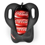 Black Neoprene Insulated Food Cooler bags , Camping Cooler Bag With Zipper
