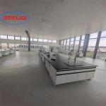 Modern Chemistry Lab Workbench 2 Drawers Laboaraotory Table Stainless Steel