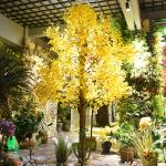 Nearly Natural Finished Artificial Ginkgo Tree 10 Foot Green Plant Plastic