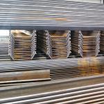 Mild Steel Z Type Pile Sheet Piling Q235 Q345 Cold Formed S355
